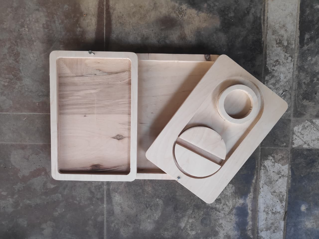 Techwood-Art wooden lap desk